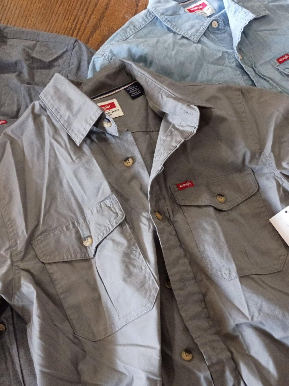 NWT Men's Wrangler Work Shirt Lot